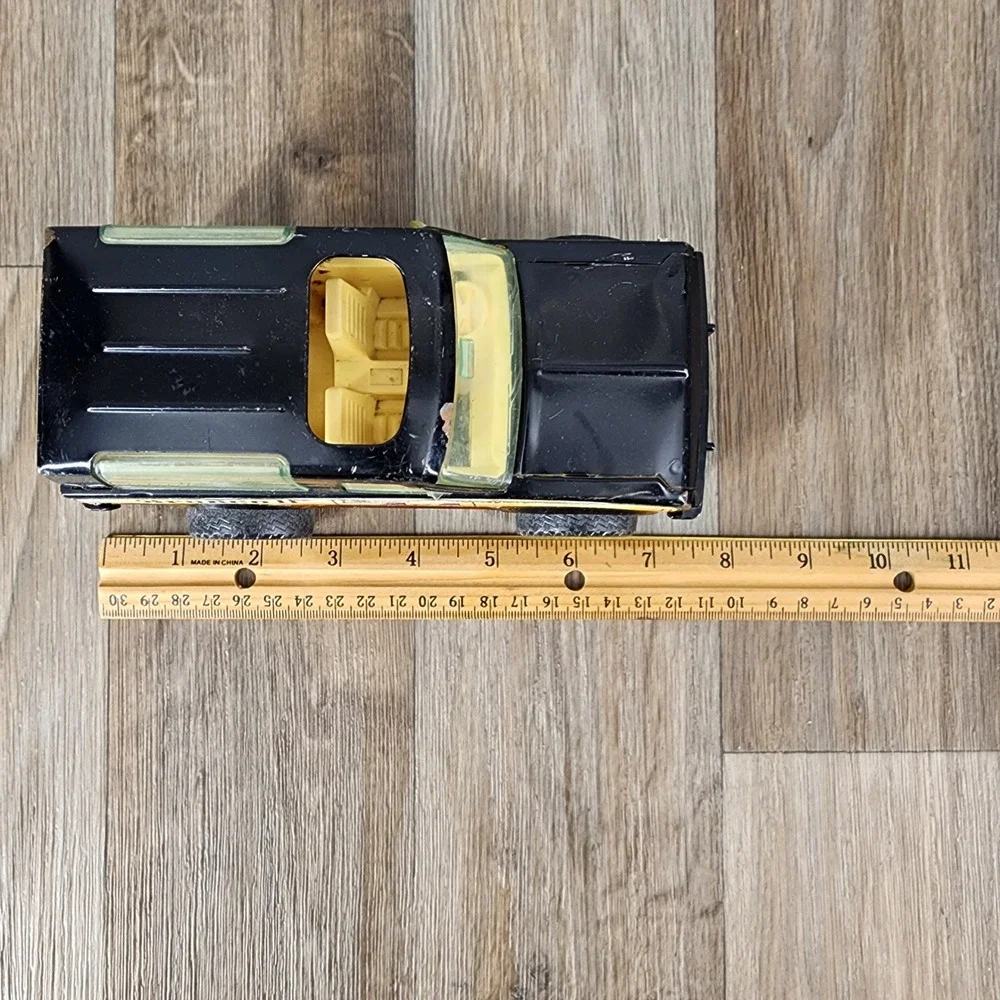 Vintage Nylint Ford Bronco II 4x4 Pressed Steel Toy Truck Black Sunset Graphics